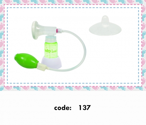 Semi-automatic baby bottle and milking set