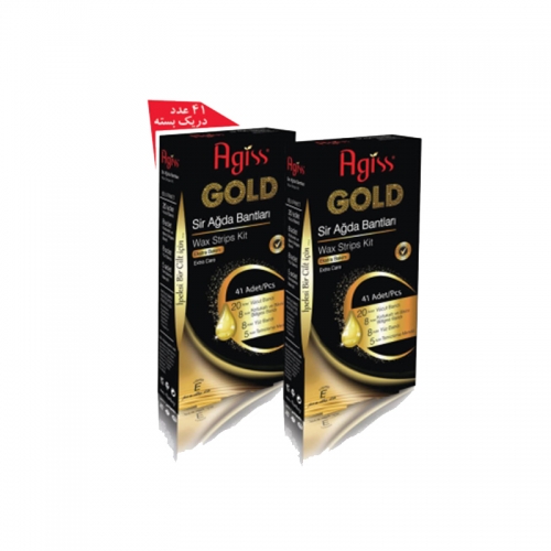 Complete package of 41 gold trim strips