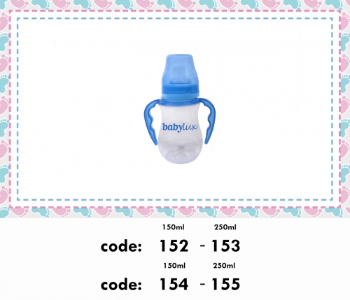 Cups and baby bottles with handles