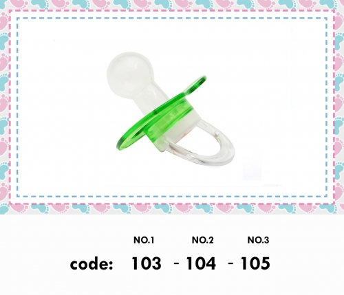 Classic silicone pacifier