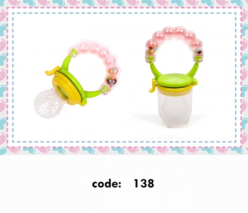 Dining pacifier and rattle fruit filter